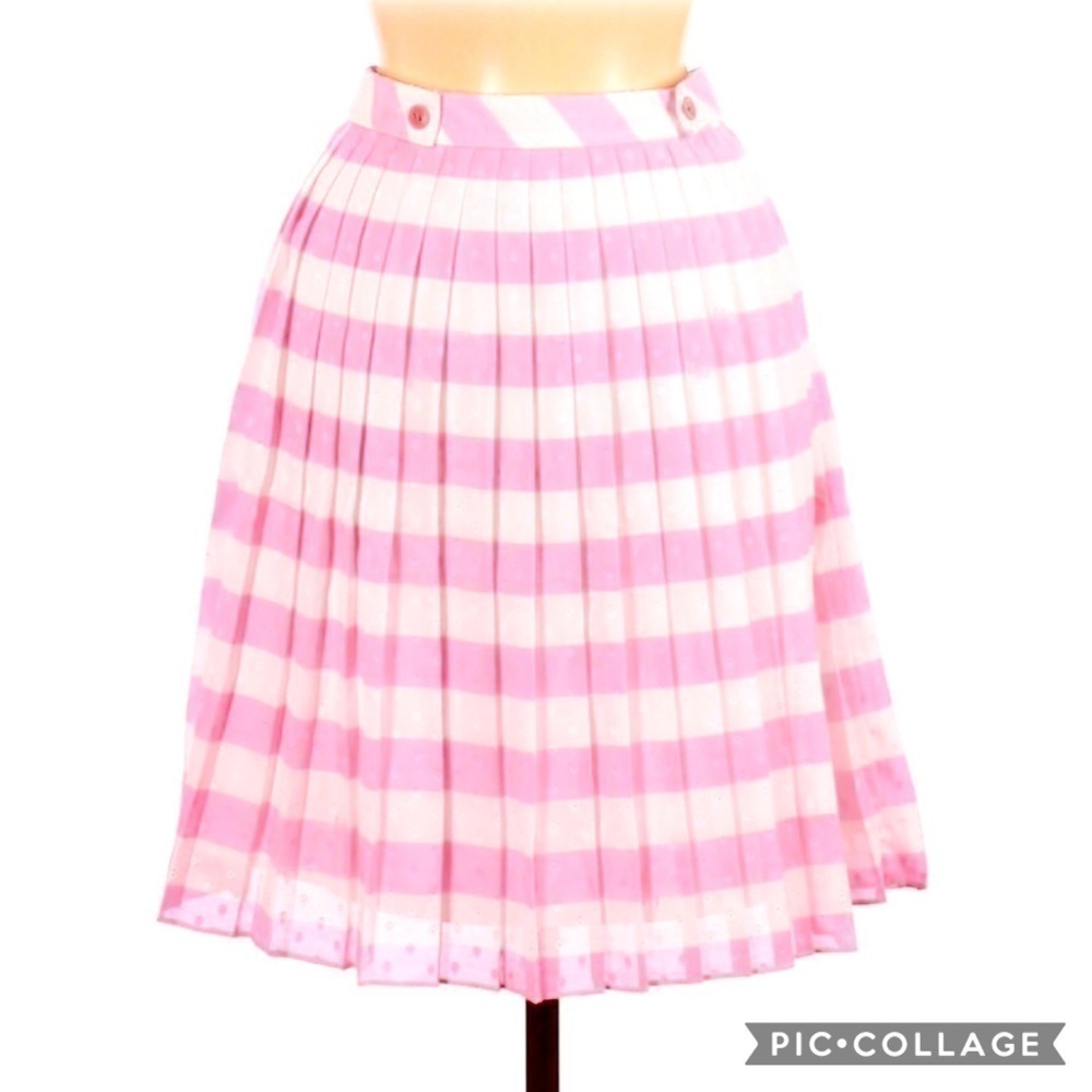 Lilly Pulitzer Accordion Pleated A-Line Skirt